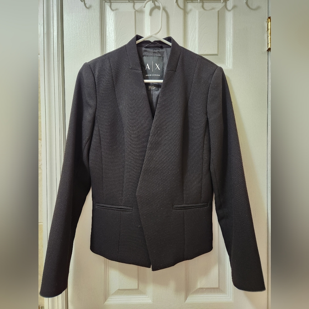 Armani Exchange Lapelless Blazer